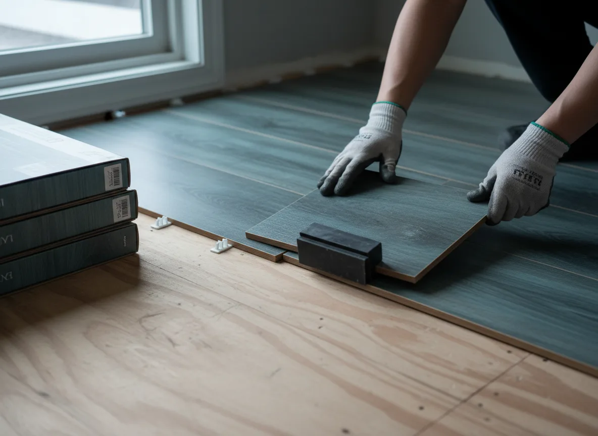 Luxury Vinyl Plank Installation company in Talmage, UT
